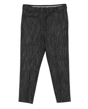 DONDUP メタリックディテールパンツ - ブラック - サムネイル1