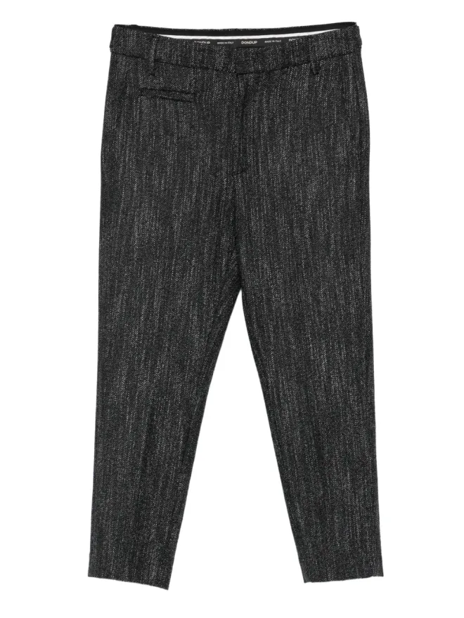 DONDUP DONDUP メタリックディテールパンツ - ブラックの商品画像