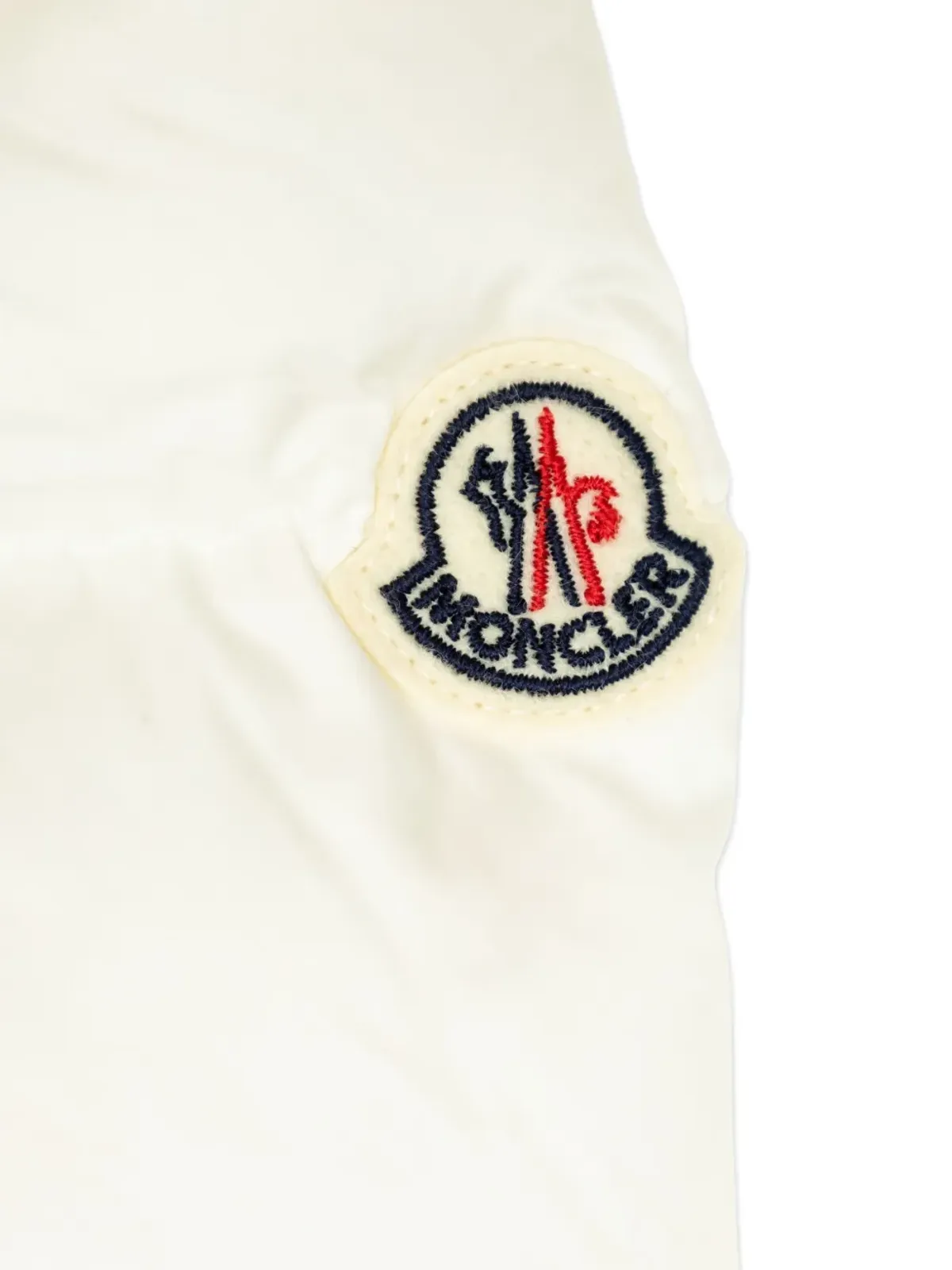 Moncler Enfant Joelette quilted logo-patch padded jacket - White - 画像3