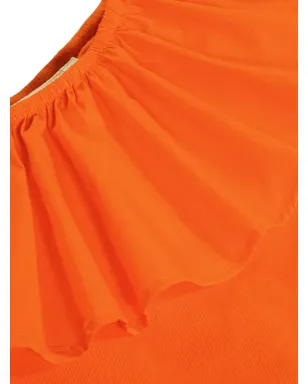 Molo Chloey ワンショルダーフリルドレス - サムネイル2