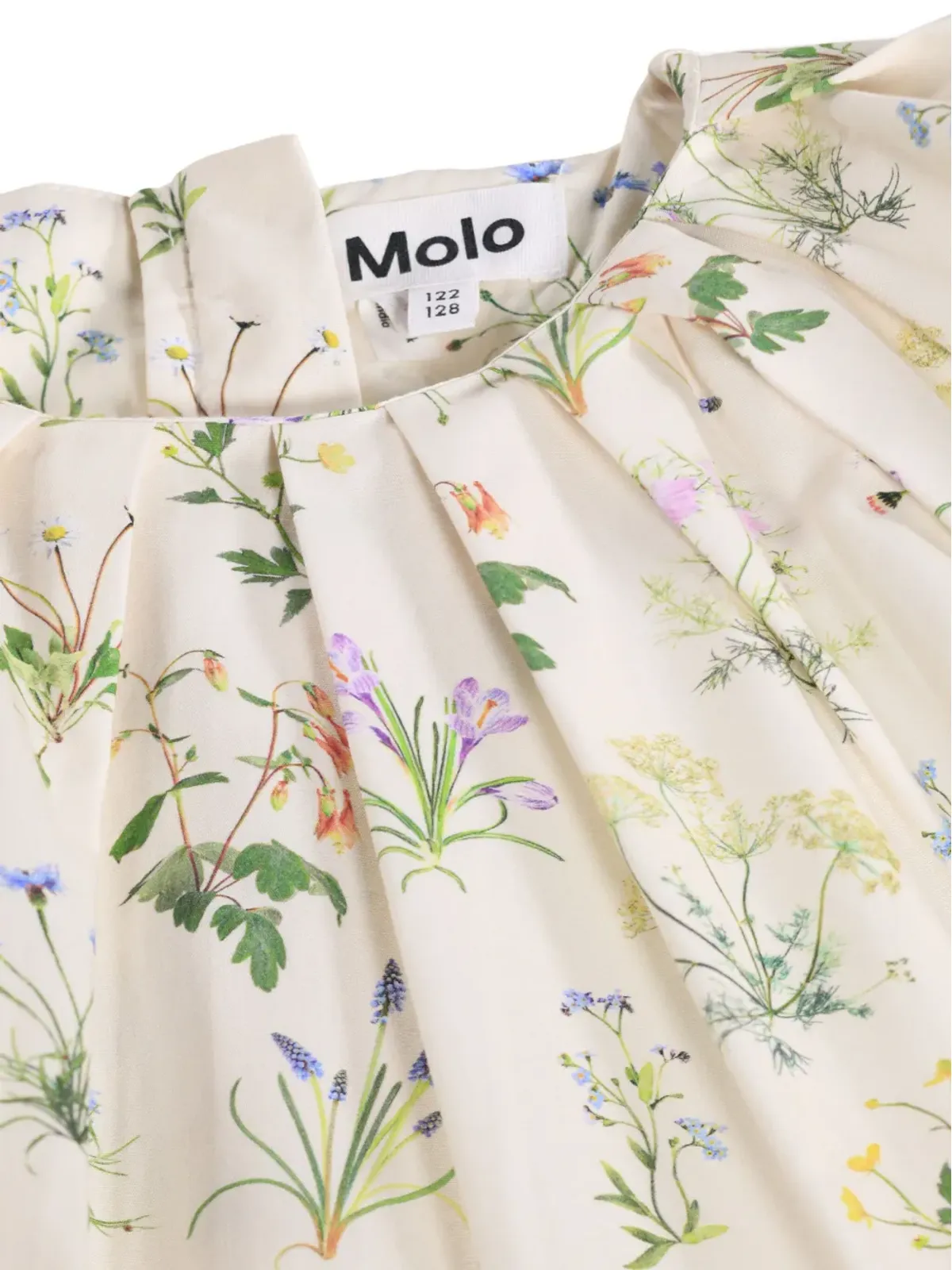 Molo Christen パフスリーブ花柄ドレス - 画像3