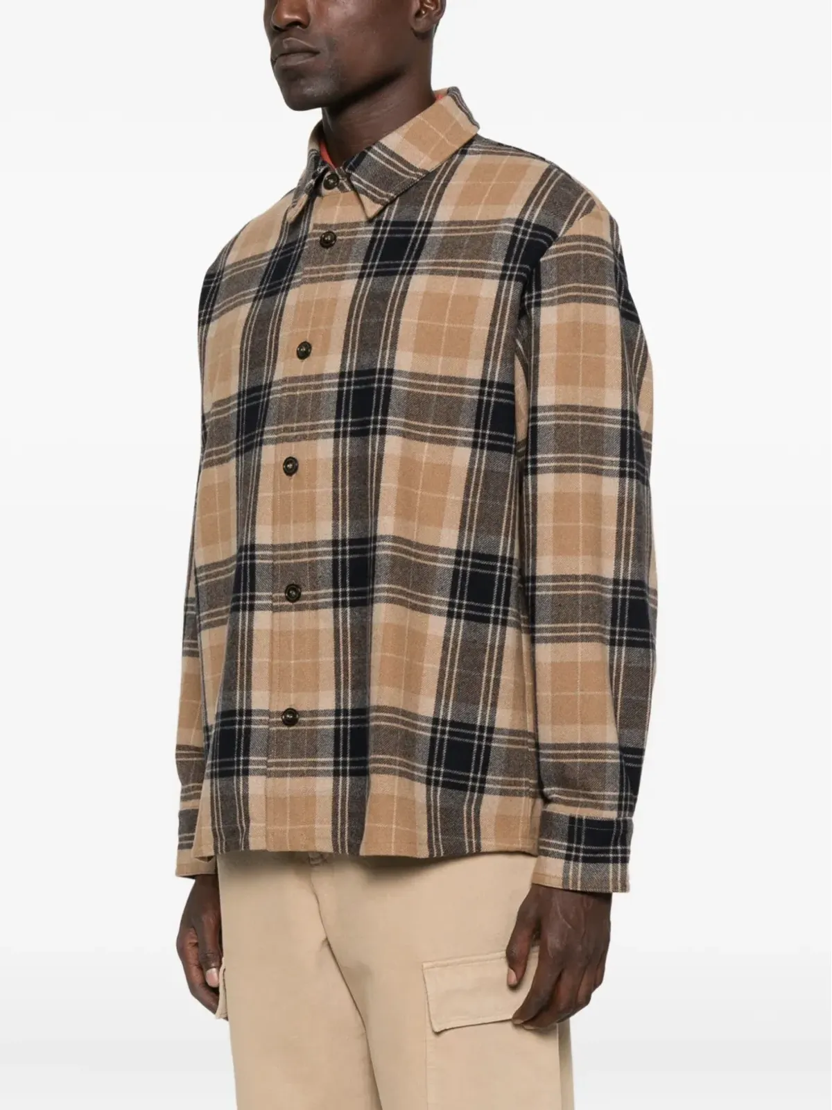 A.P.C. チェック柄シャツ - 画像3