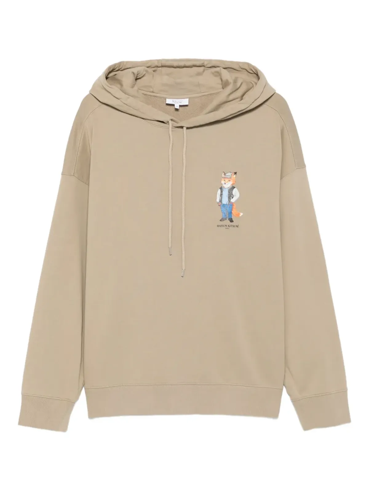 Maison Kitsuné ロゴプリントフーディ - 画像1