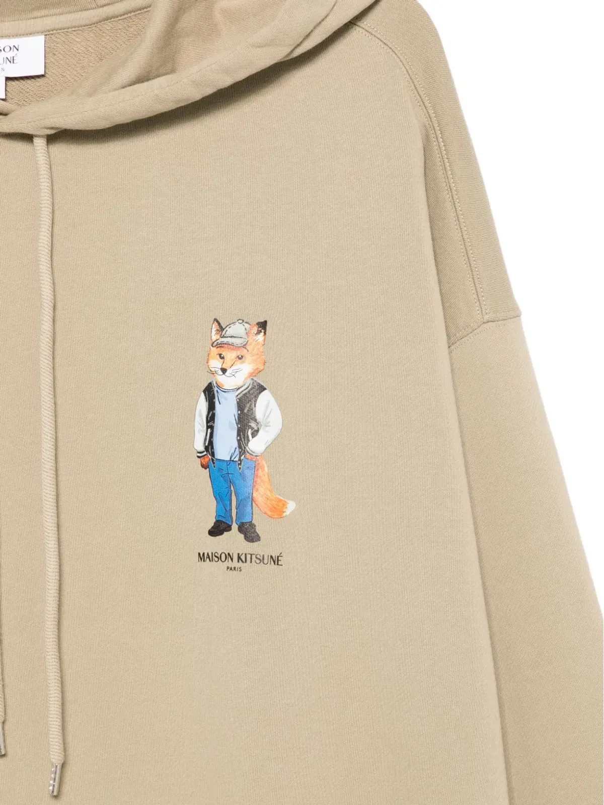 Maison Kitsuné ロゴプリントフーディ - 画像3