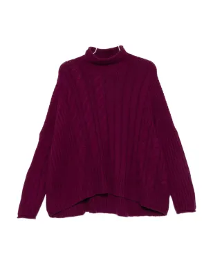 BOMPARD ケーブルニットハイネックセーター - サムネイル1