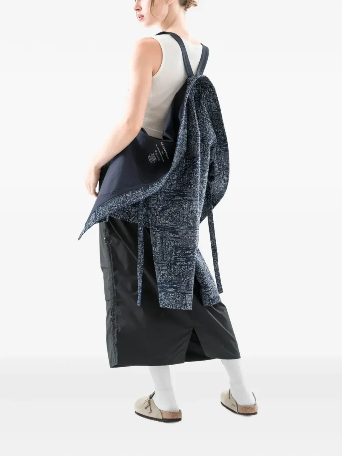 Maharishi 6242 サシコ オープンフロント ストラップ シャツ - 画像4