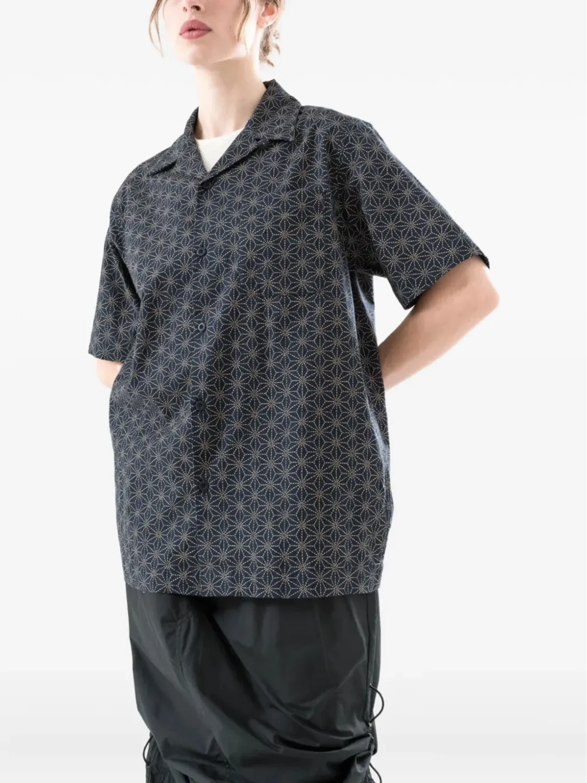 Maharishi ジオメトリック柄半袖シャツ - 画像4