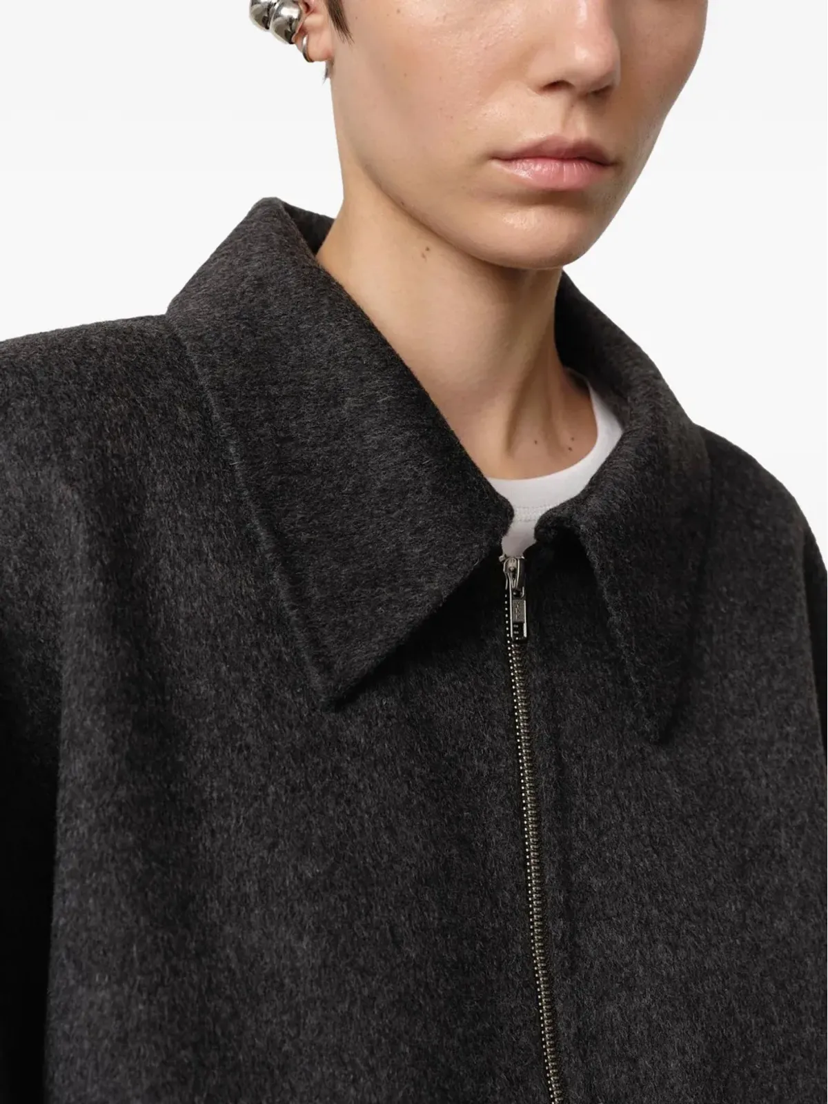 HERSKIND ジップフロント パッチポケット ジャケット - 画像4