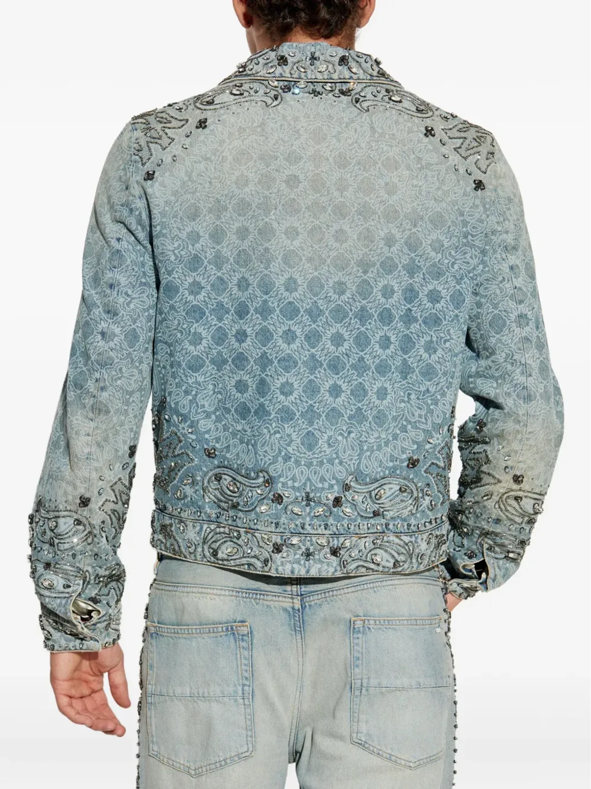 AMIRI エンベリッシュド ペイズリージャケット - 画像4