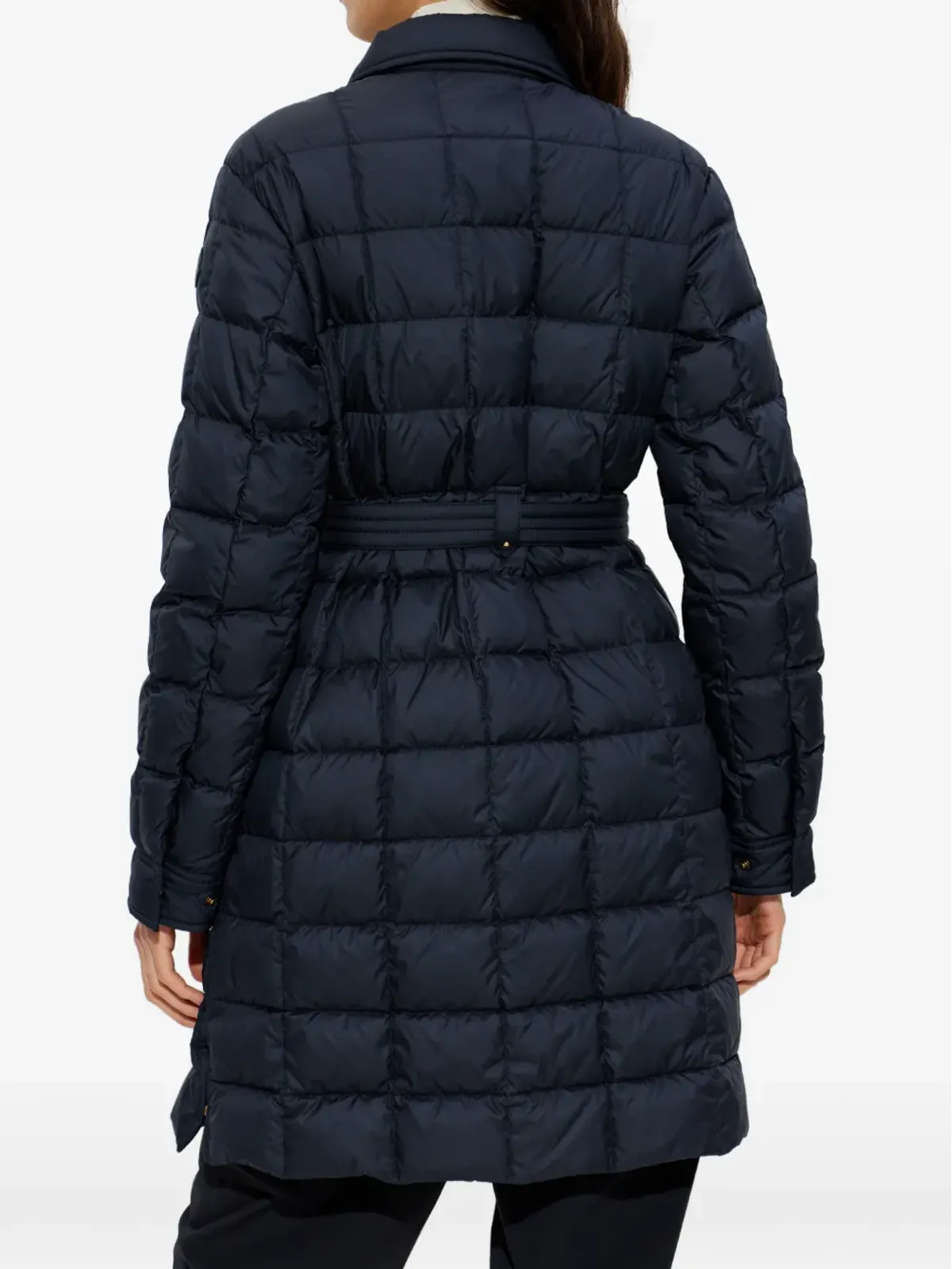 Moncler グレスィロン キルテッド ベルト付きコート - 画像4