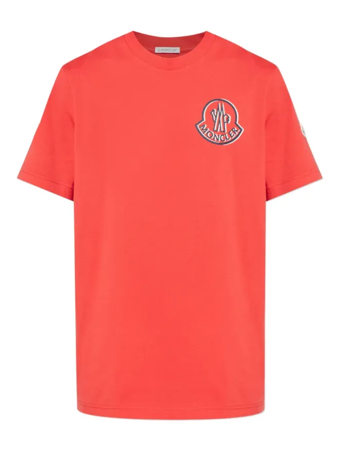 Moncler Moncler ロゴプリント コットンTシャツの商品画像