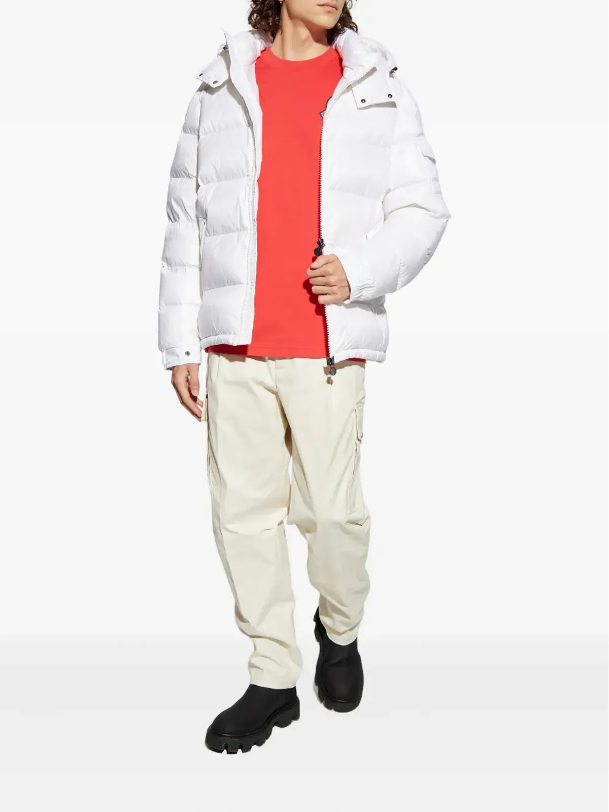 Moncler ロゴプリント コットンTシャツ - 画像2