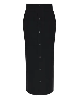 Issey Miyake トルソー風シャツボタン付きスカート - サムネイル1