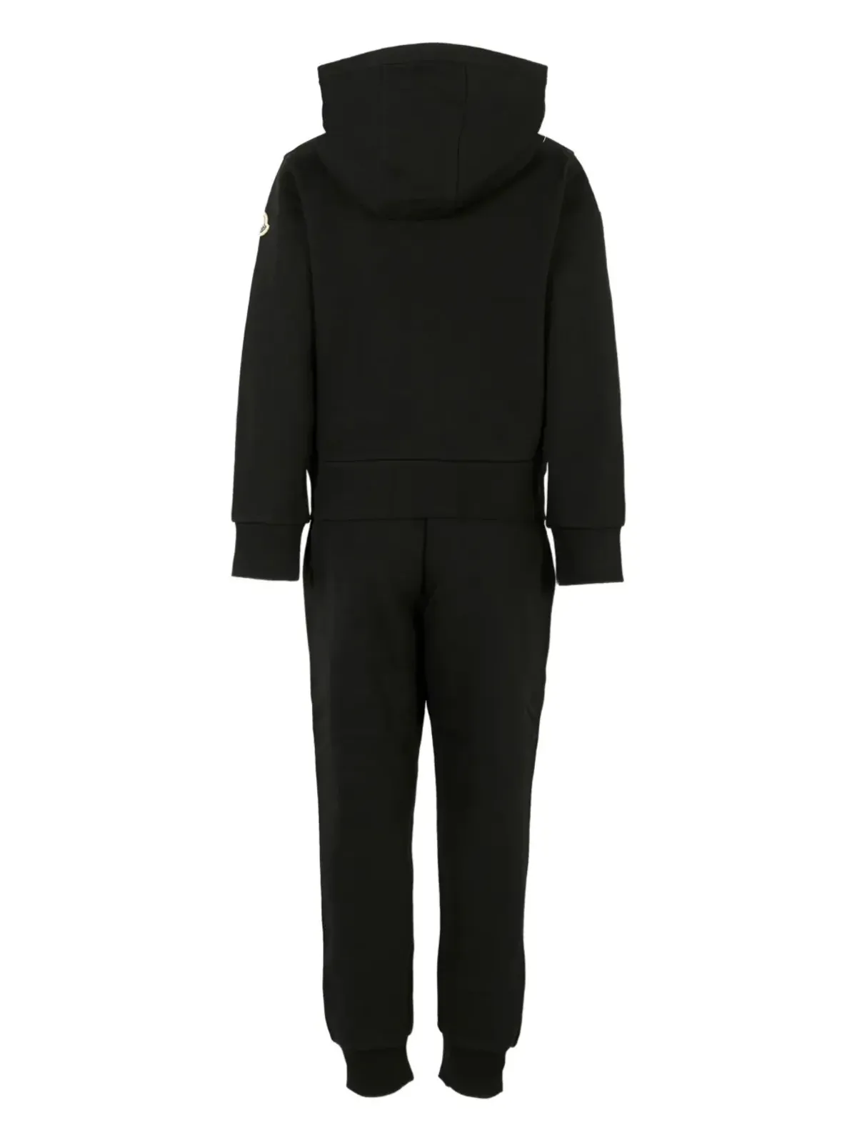Moncler Enfant フード付きジップアップ トラックスーツセット（2点セット）- ブラック - 画像2