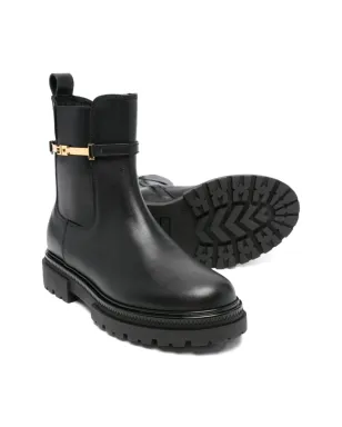 Elisabetta Franchi La Mia Bambina ディテール付きアンクルブーツ - サムネイル2