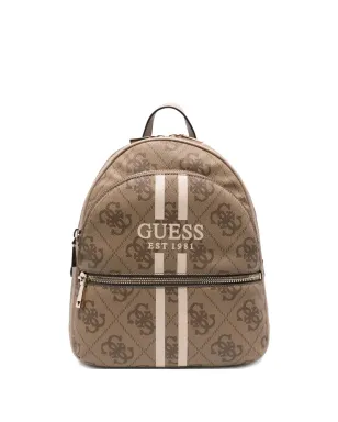 GUESS USA ロゴプリントストライプバックパック - サムネイル1