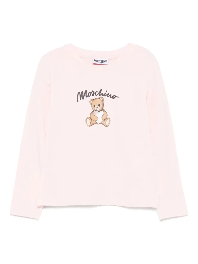 Moschino Kids Moschino Kids 長袖Tシャツ ピンクの商品画像