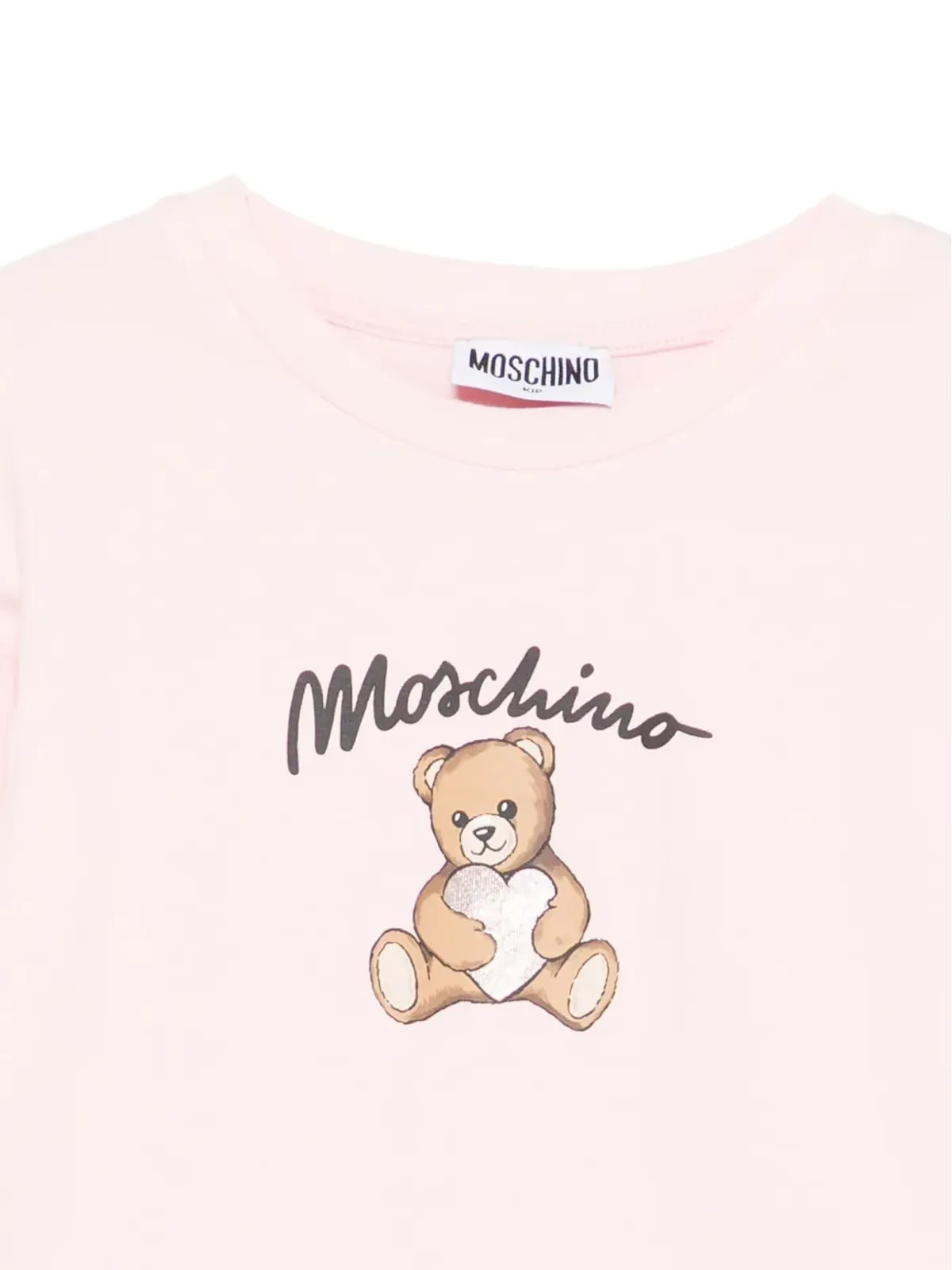 Moschino Kids 長袖Tシャツ ピンク - 画像3