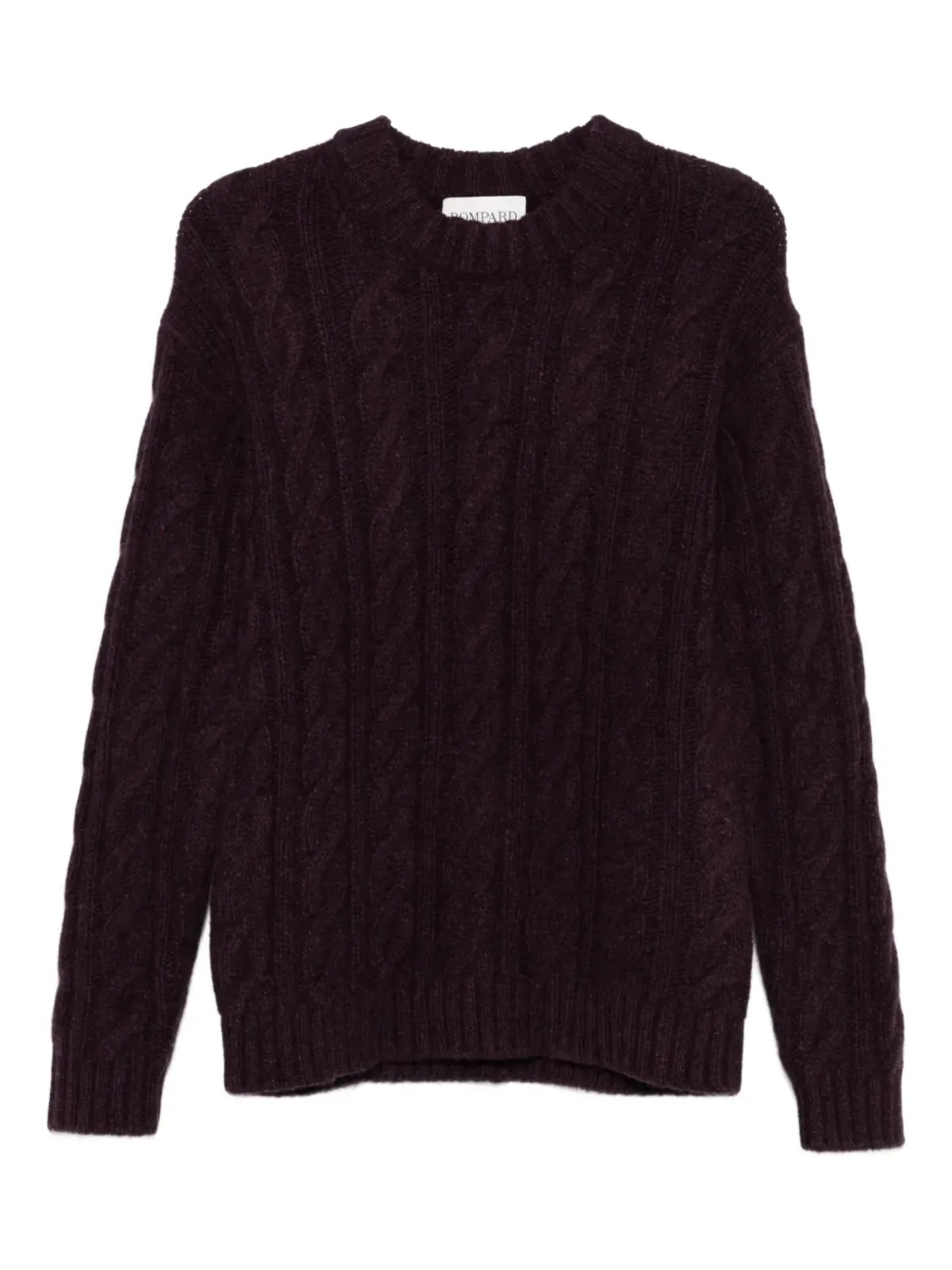 BOMPARD ケーブルニット ラウンドネックセーター - 画像1