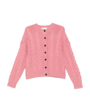 BOMPARD ケーブルニット クルーネック カーディガン - サムネイル1