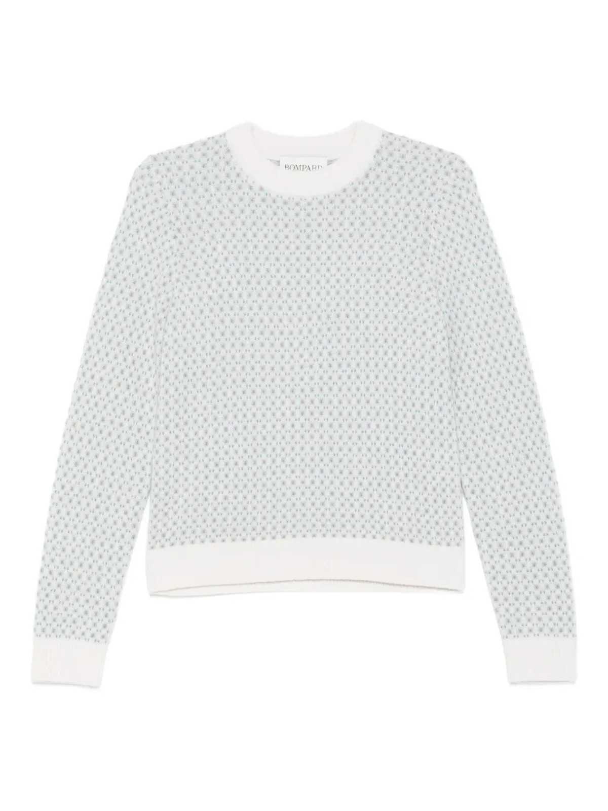 BOMPARD パターン柄クルーネックセーター - 画像1