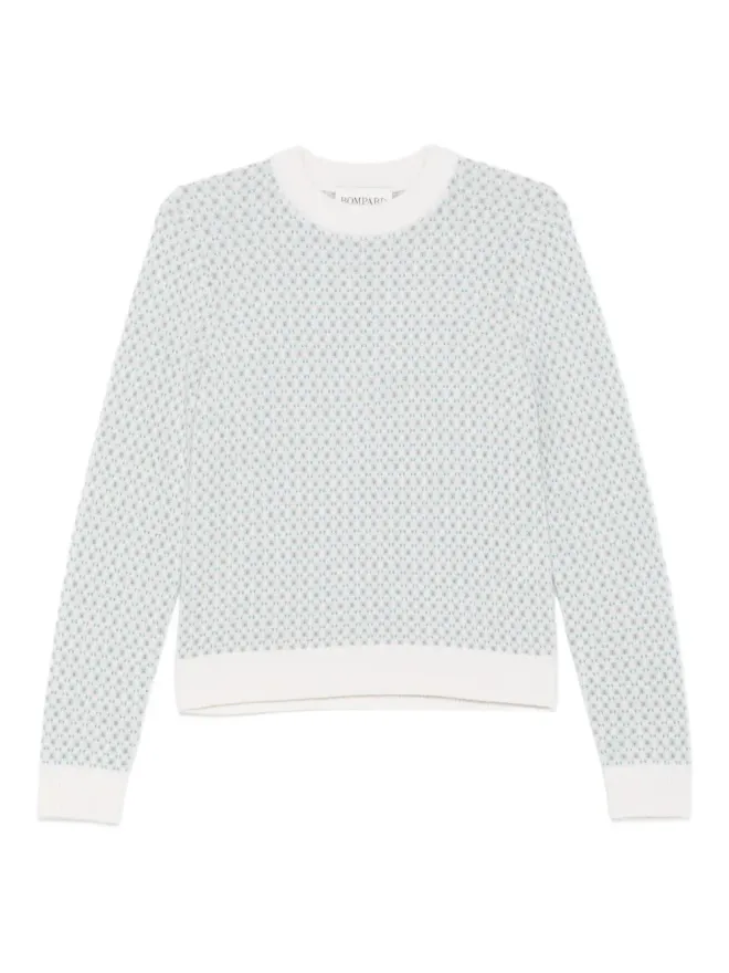 BOMPARD BOMPARD パターン柄クルーネックセーターの商品画像