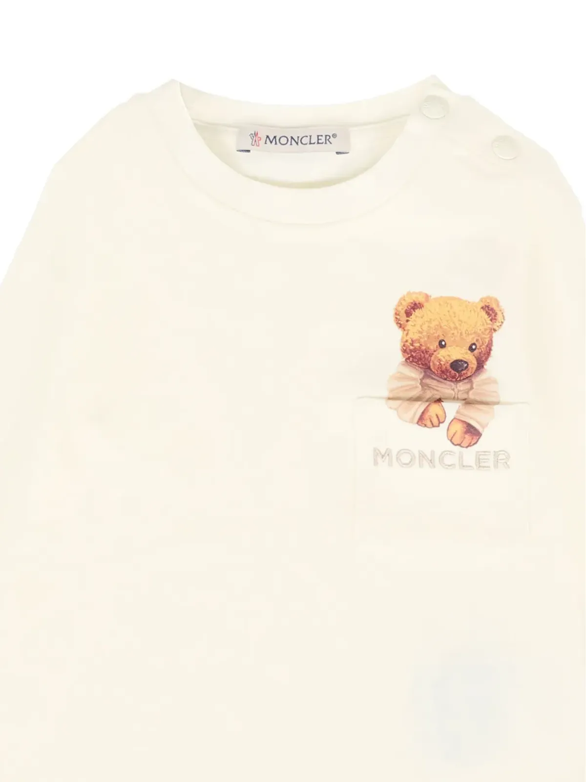 Moncler Enfant テディベア ロングスリーブ Tシャツ - 画像3
