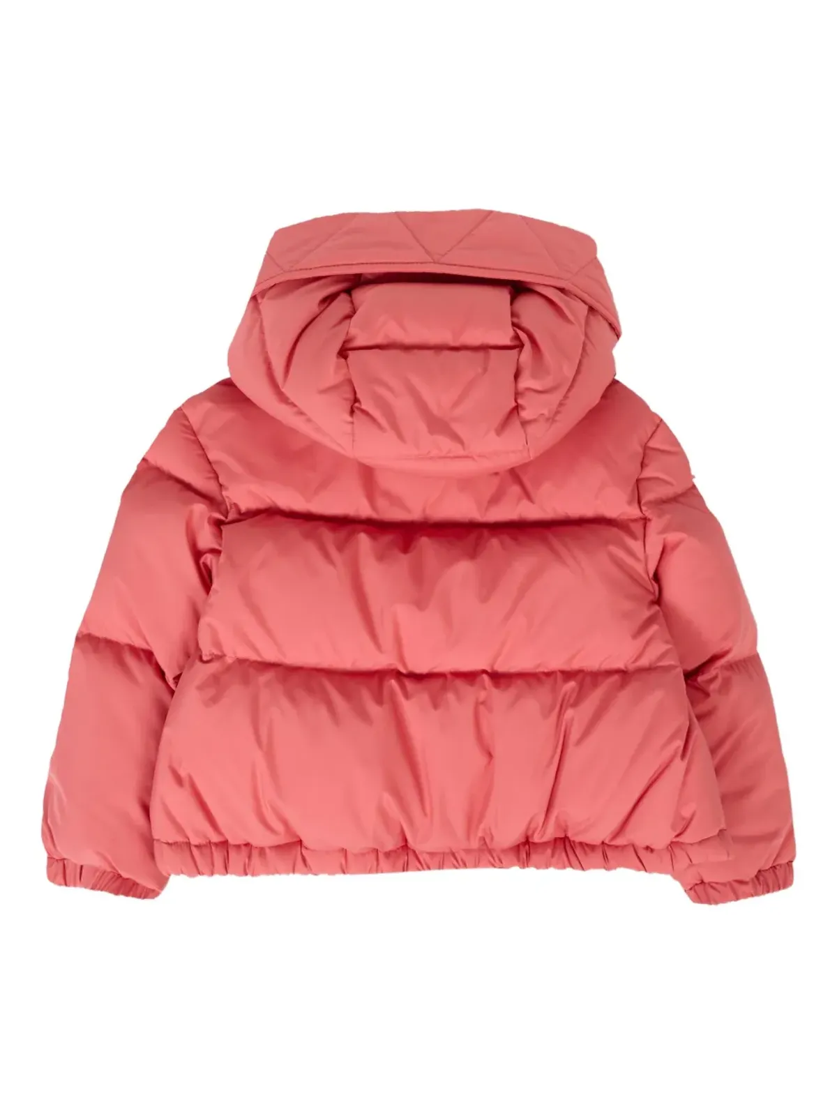 Moncler Enfant フリル付きキルティングジャケット - 画像2
