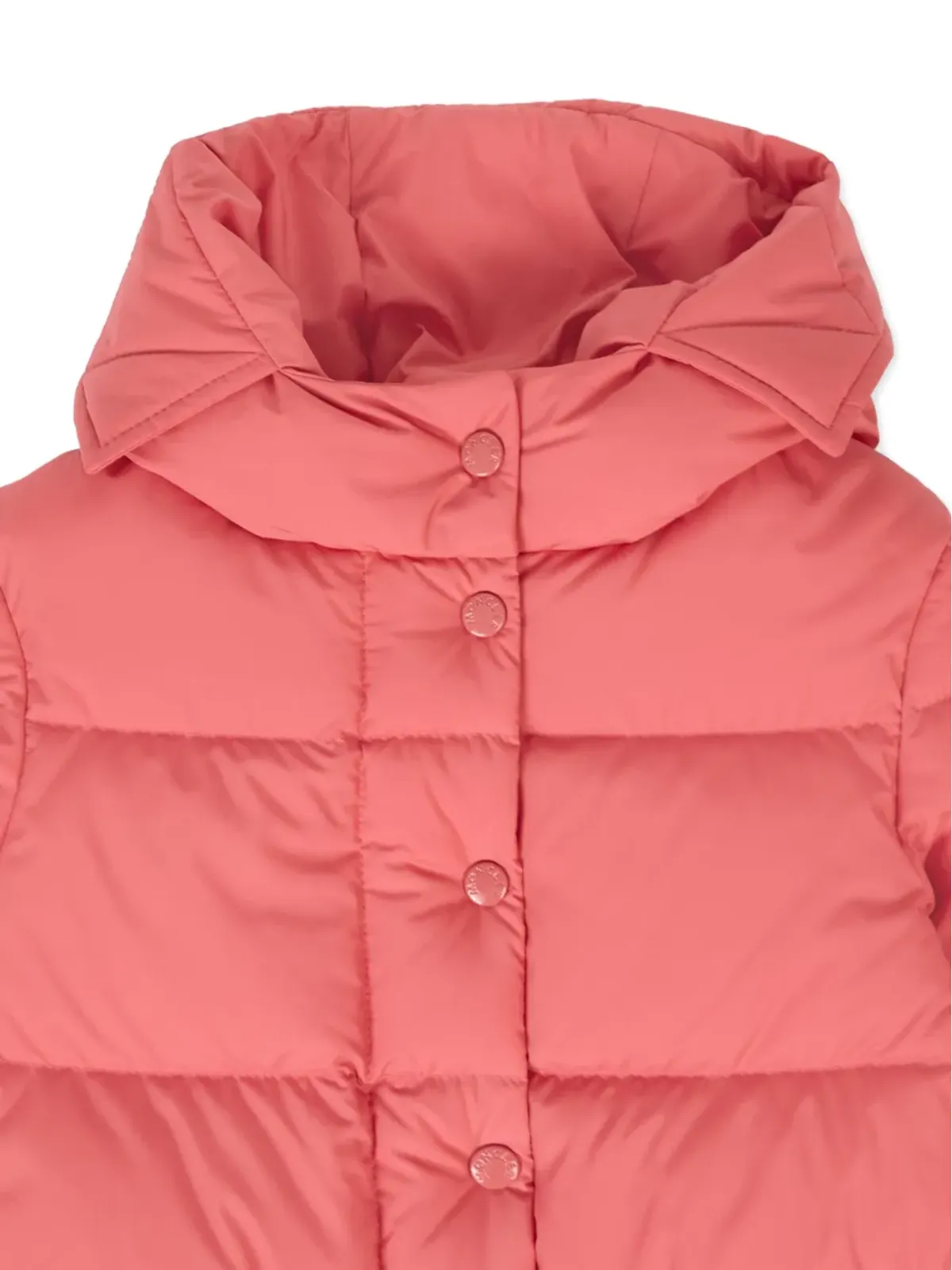 Moncler Enfant フリル付きキルティングジャケット - 画像3