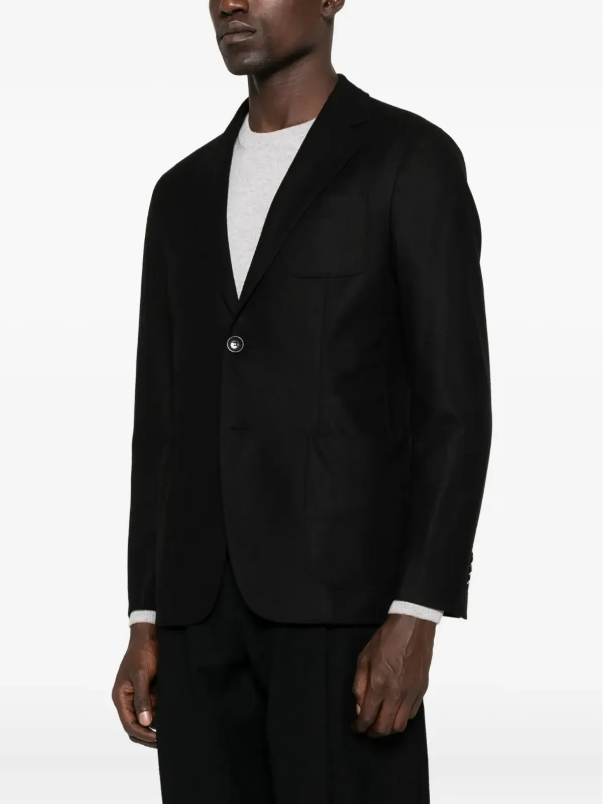 Giorgio Armani 2ボタン パッチポケット ジャケット - 画像3