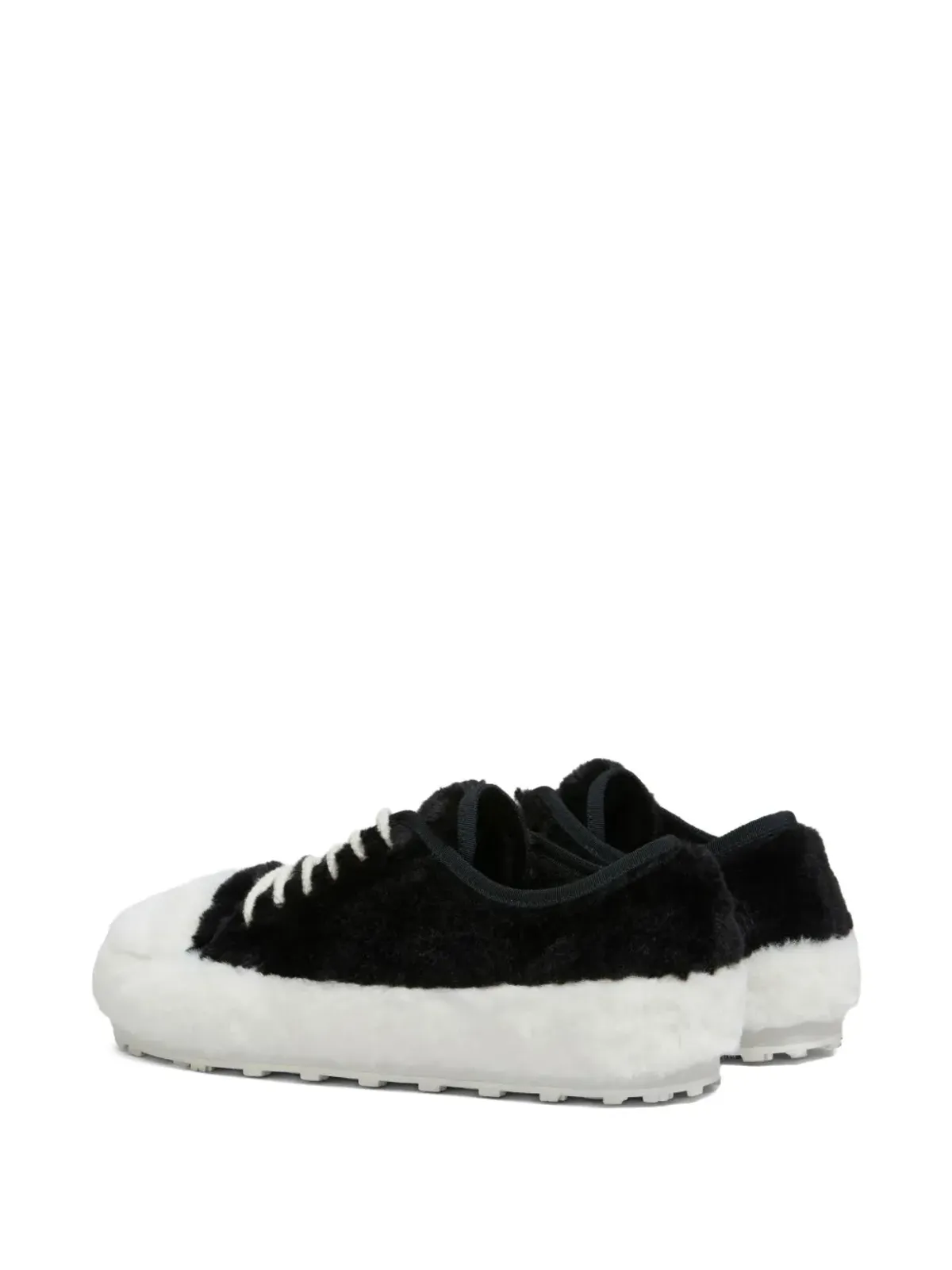 Marni Pre-Owned テディ ローカットスニーカー - ブラック - 画像5