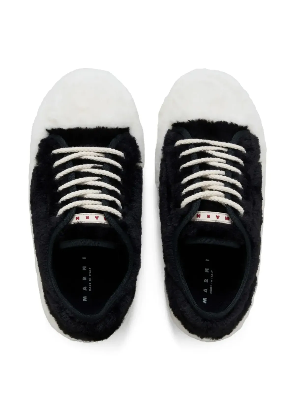 Marni Pre-Owned テディ ローカットスニーカー - ブラック - 画像3