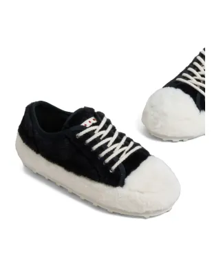 Marni Pre-Owned テディ ローカットスニーカー - ブラック - サムネイル4