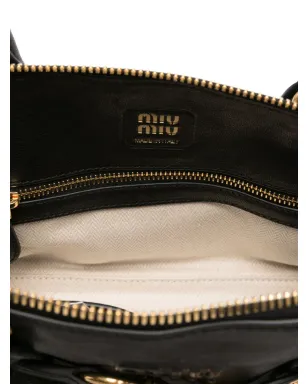 Miu Miu Pre-Owned アヴェンチュール レザー トートバッグ - サムネイル4