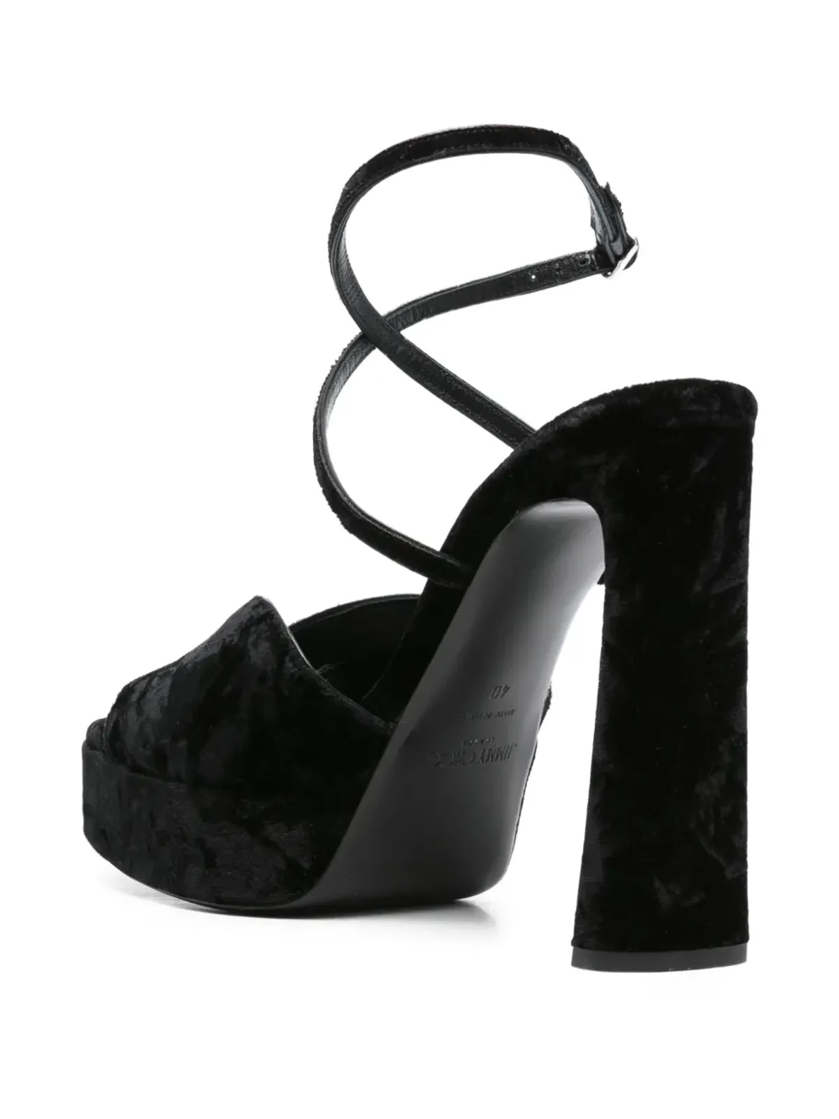 Jimmy Choo Pre-Owned カーリ ヒールサンダル - 画像3