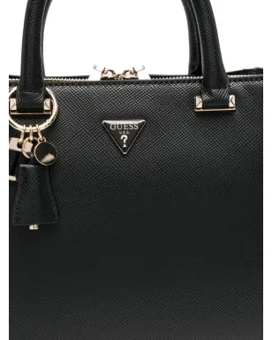 GUESS USA Rosalba Saffiano zip-top tote bag - サムネイル3