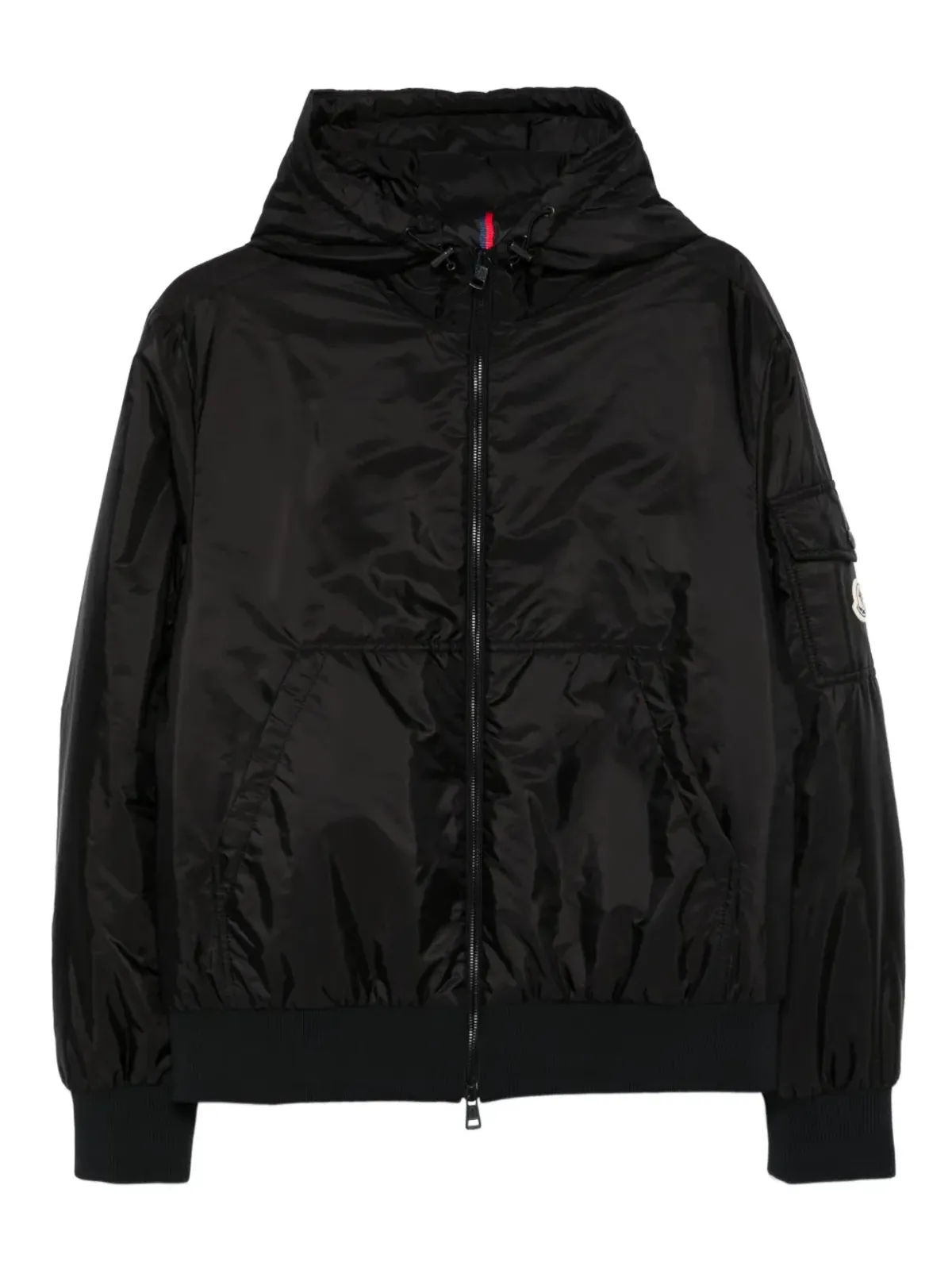 Moncler ポイリオット フード付きジップフロントジャケット - 画像1