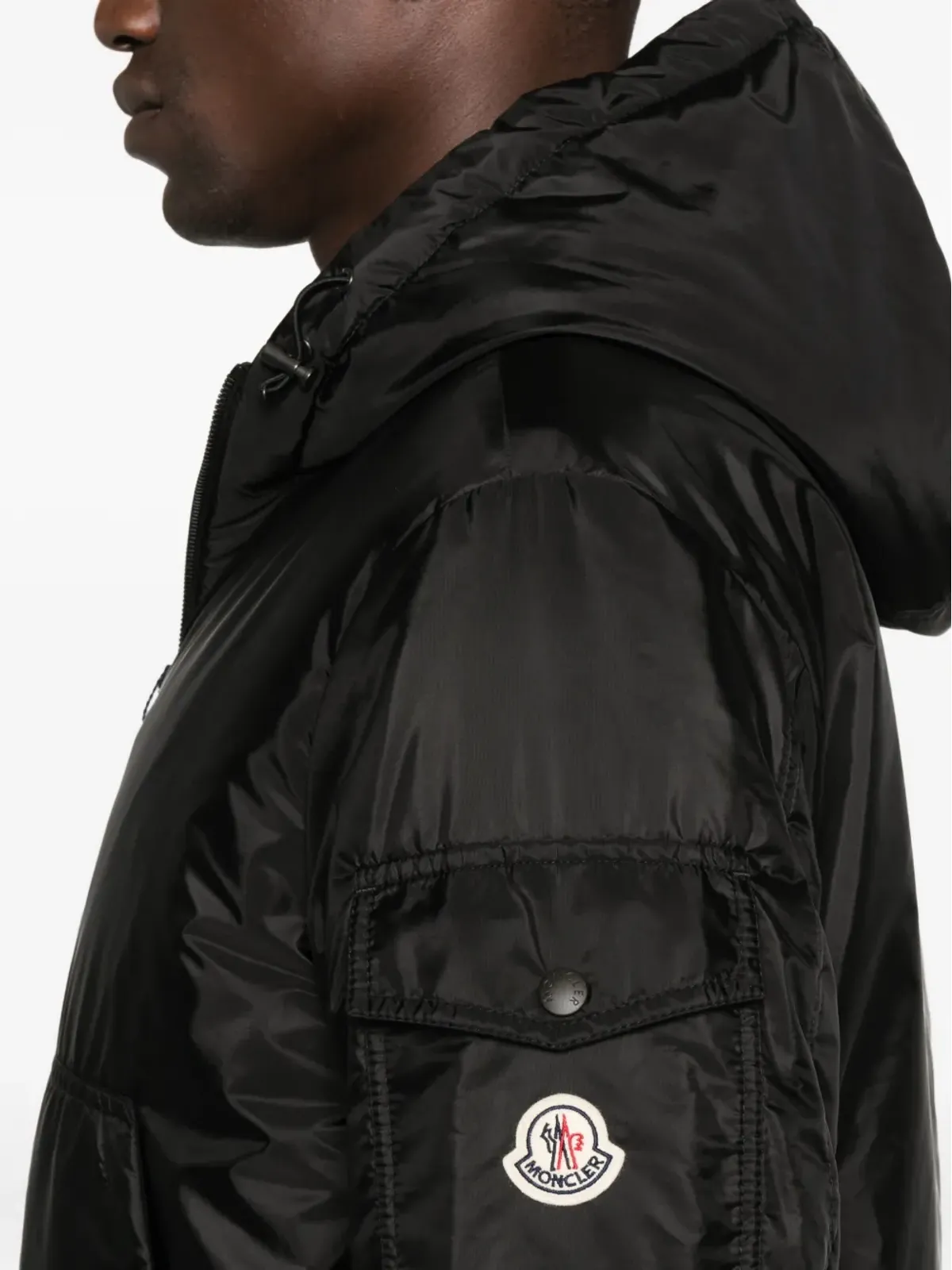 Moncler ポイリオット フード付きジップフロントジャケット - 画像5