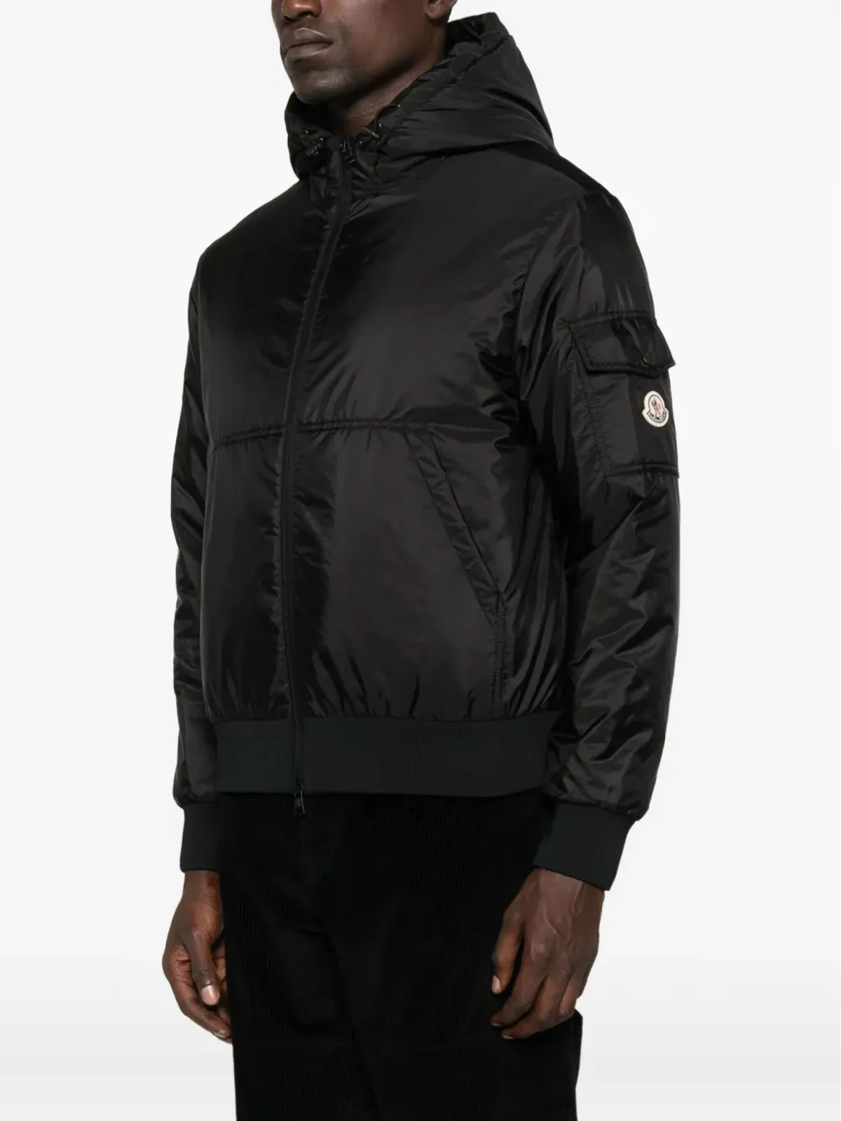Moncler ポイリオット フード付きジップフロントジャケット - 画像3