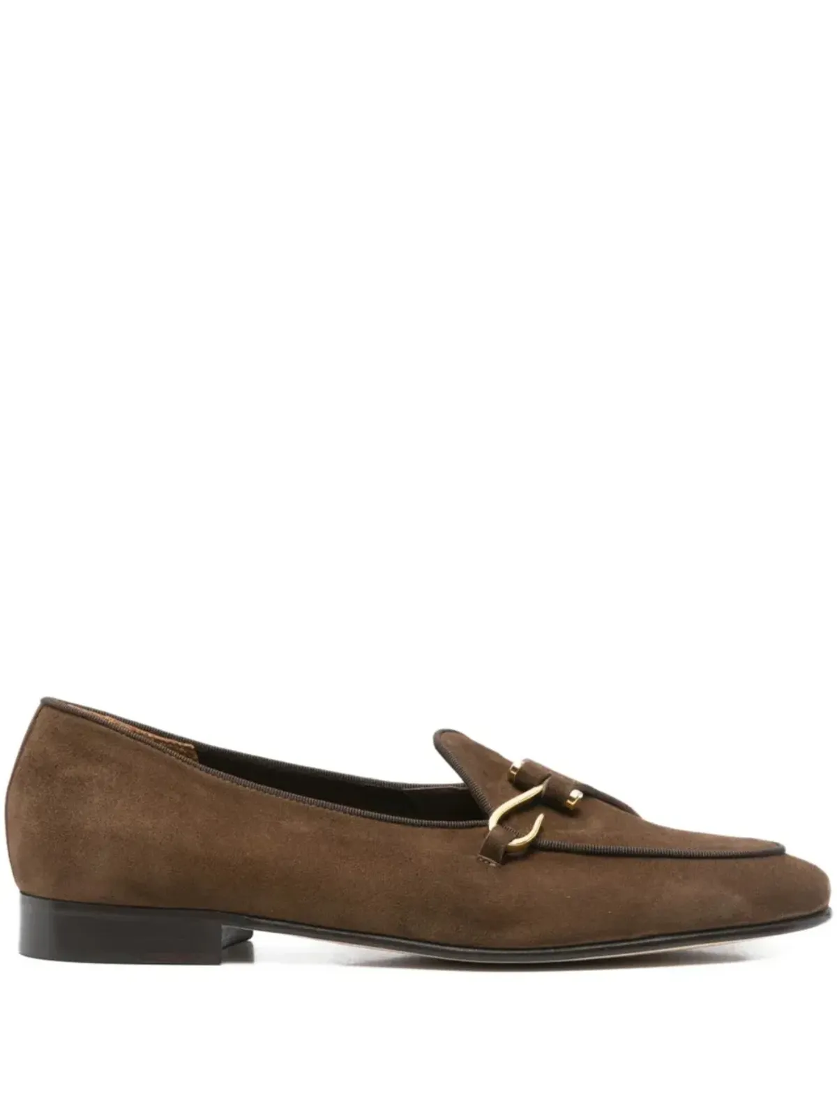 Edhen Milano メタルバックル レザー ローファー - 画像1
