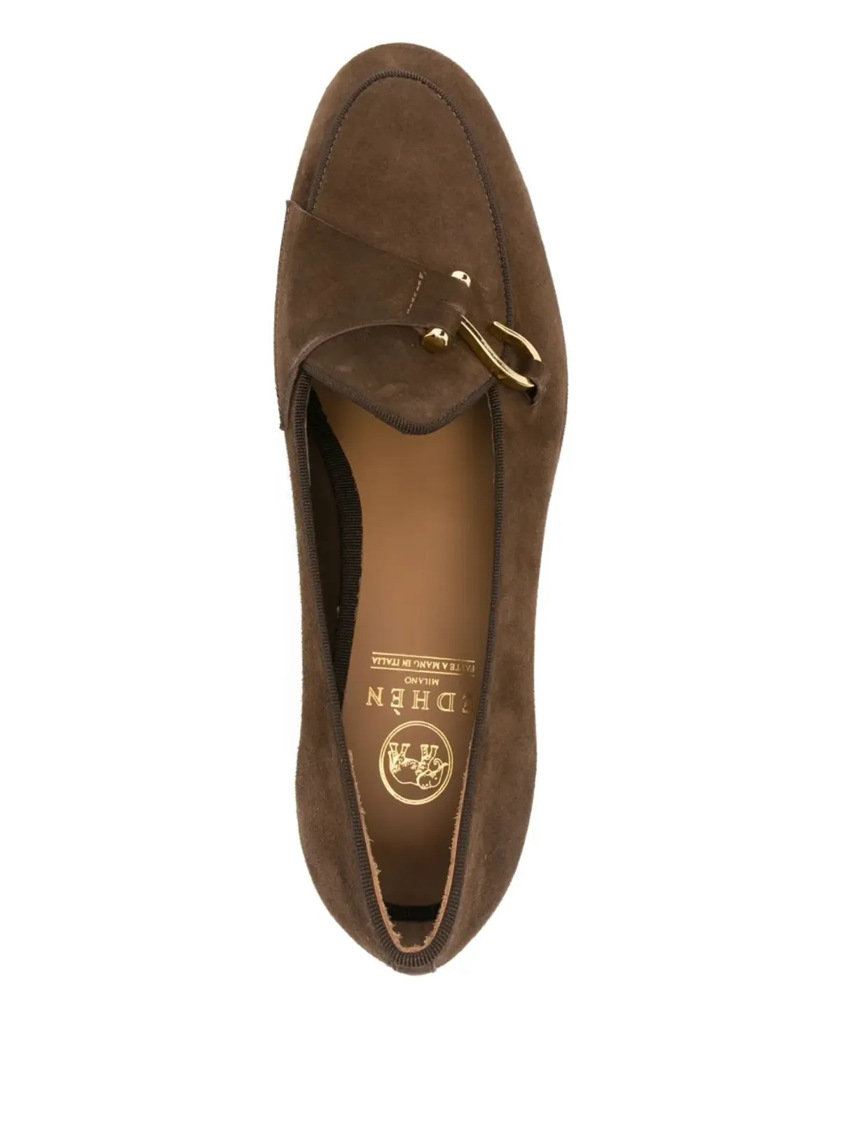 Edhen Milano メタルバックル レザー ローファー - 画像4