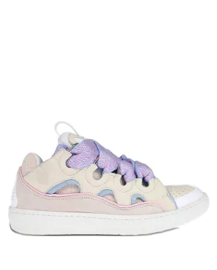 Lanvin カーブ レースアップ パンチング スニーカー - サムネイル1