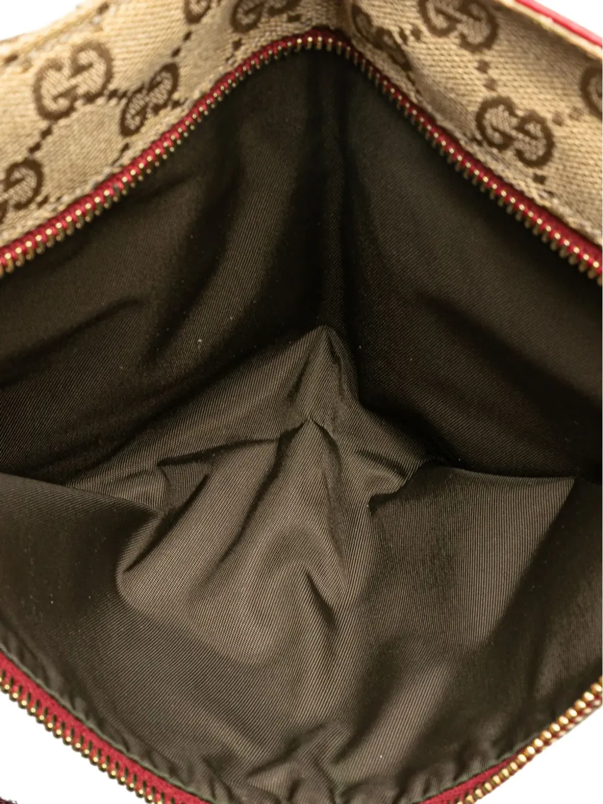 Gucci Pre-Owned ベルトバッグ（GGキャンバス ウェブ ダブルポケット） - ブラウン - 画像5
