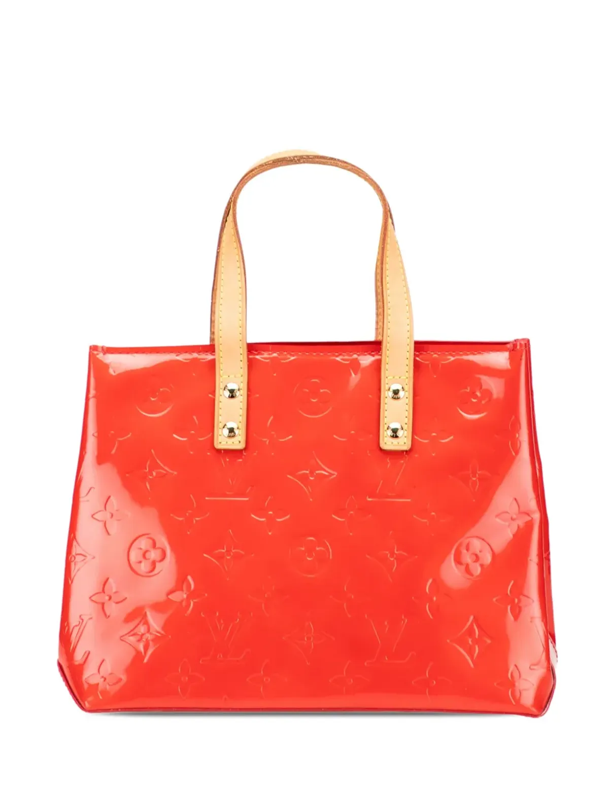 Louis Vuitton Pre-Owned 2004 モノグラム ヴェルニ Reade PM ハンドバッグ - 画像1