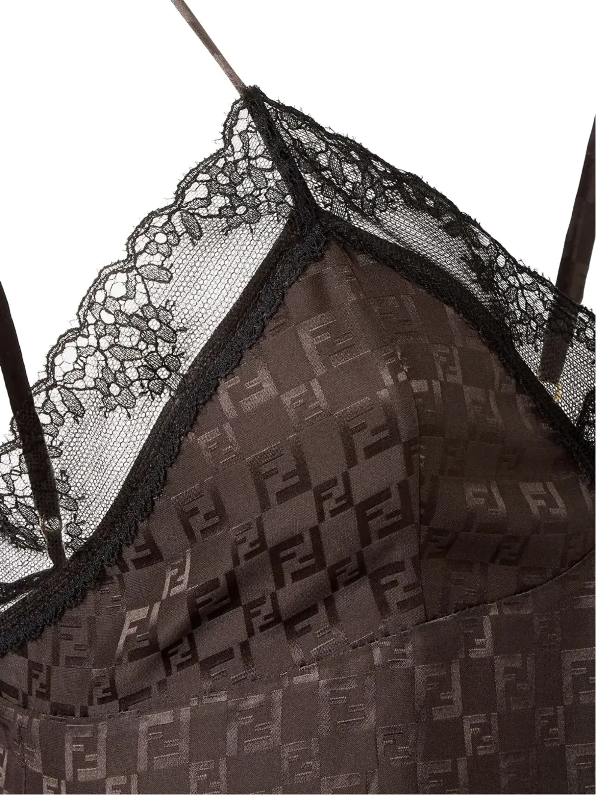 FENDI ジャガード FF レーストリムトップ - 画像3