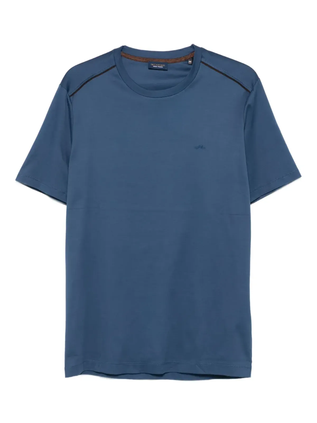 Paul & Shark エンブロイダードウェーブ クルーネックTシャツ - 画像1