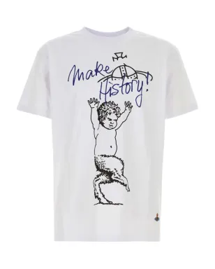 Vivienne Westwood ファーン グラフィックプリント Tシャツ - White - サムネイル1