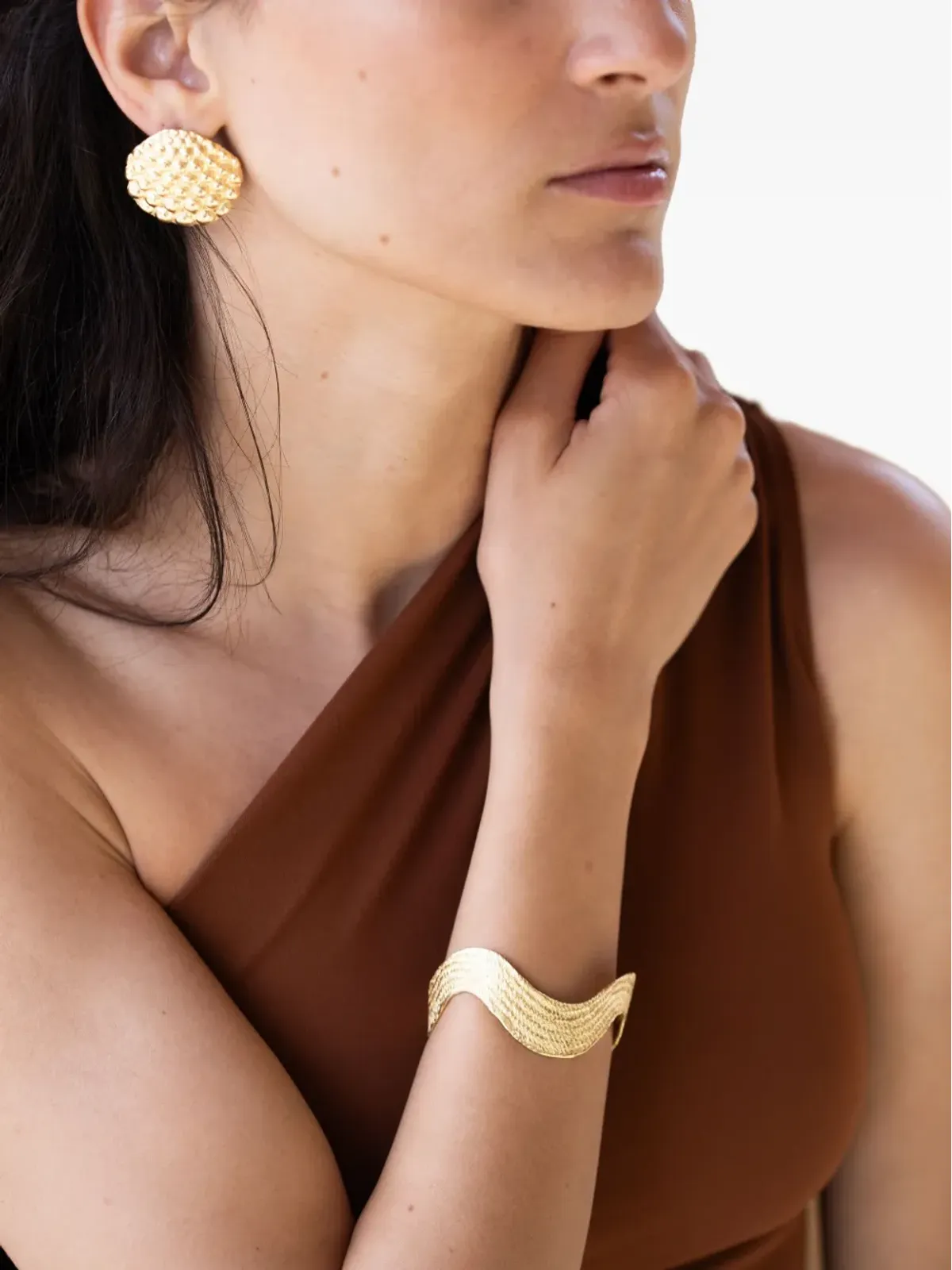 YSSO Dionysus cuff bracelet - Gold - 画像2