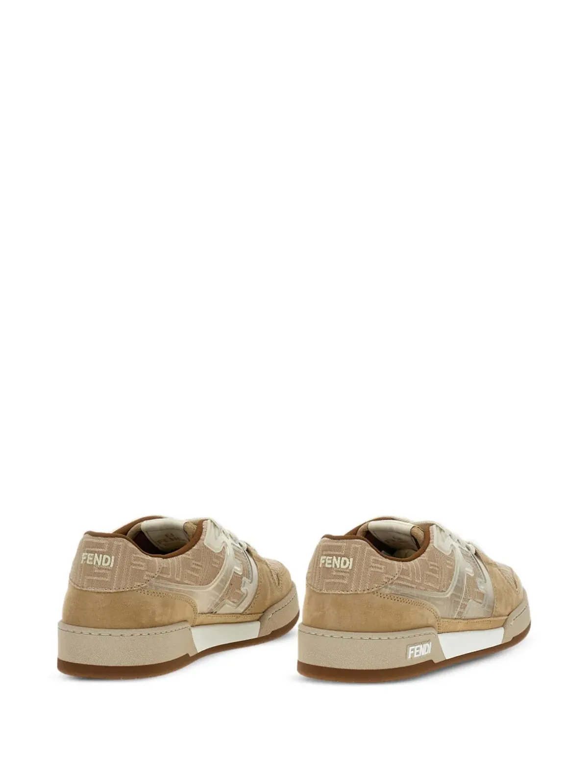 FENDI マッチ ジャカード レースアップ スニーカー - 画像3
