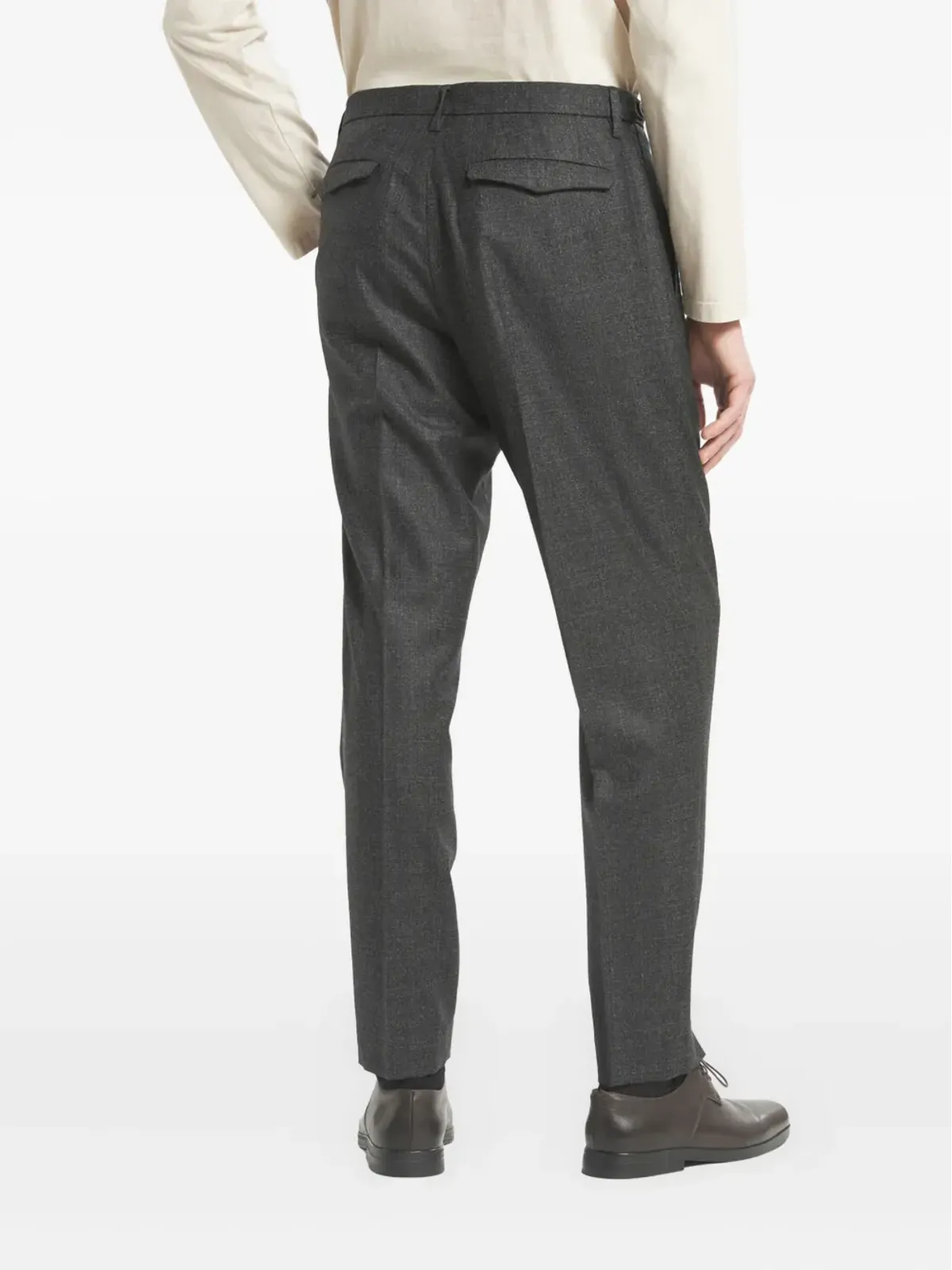 Barena wool tailored trousers - Grey - 画像3